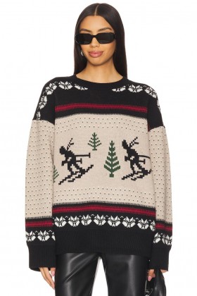  Damenpullover & Strickwaren | Lovers + Friends Theo Fairisle Pullover Braun & Camel Multi