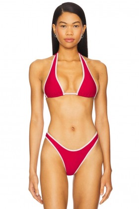  Damen-Badeanzüge & Strandkleider | Lovers + Friends Ayo Top Rot & Rosa