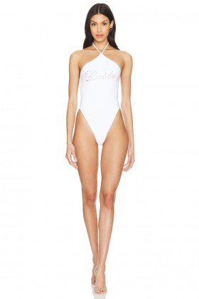  Damen-Badeanzüge & Strandkleider | Weißer Badeanzug für Verliebte und Freunde, die heiraten