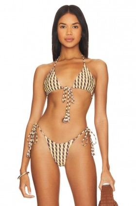 Damen-Badeanzüge & Strandkleider | Lovers + Friends Horizon Top Multi Trigon