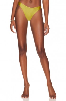  Damen-Badeanzüge & Strandkleider | Lovers + Friends On Your Side Bottom Chartreuse