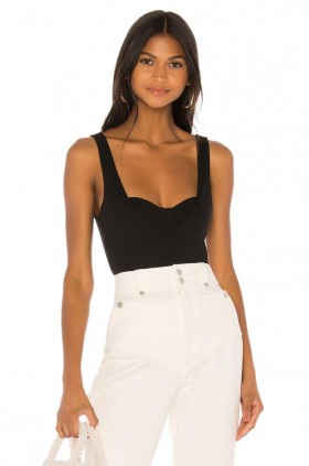  Damen-Tops | Lovers + Friends Aiden Body, Schwarz