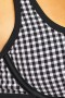  Γυναικεία Μαγιό & Φόρμες | Lovers + Friends Rae Top Μαύρο Gingham