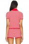  Γυναικείες Μπλούζες | Lovers + Friends Parker Knit Top Κόκκινο & Υπόλευκο